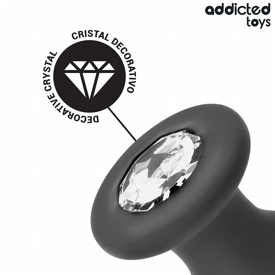 ADDICTED TOYS - PLUG ANALE CON GIOIELLO TAGLIA M 10,4 CM Addicted Toys