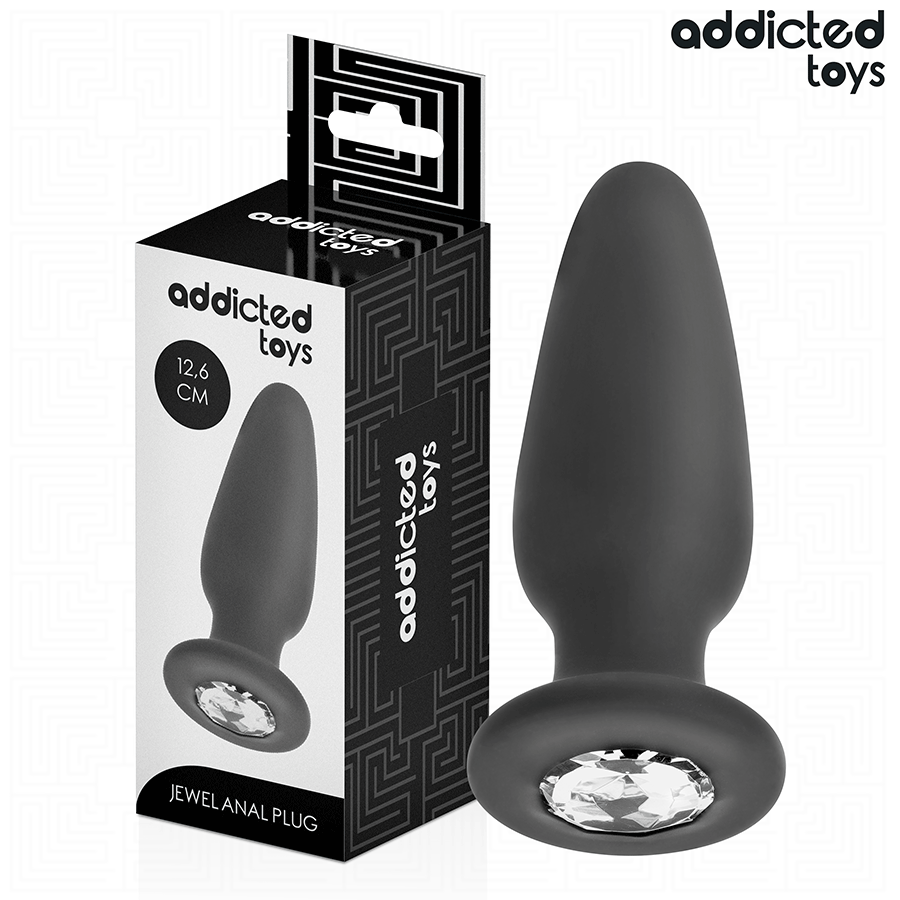 ADDICTED TOYS - PLUG ANALE CON GIOIELLO TAGLIA L 12,6 CM Addicted Toys