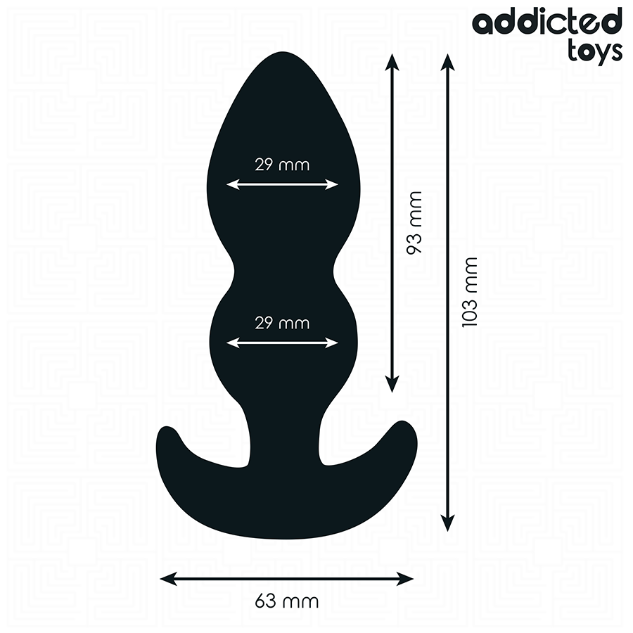 ADDICTED TOYS - TAPPO ANALE TAGLIA S 10,3 CM Addicted Toys