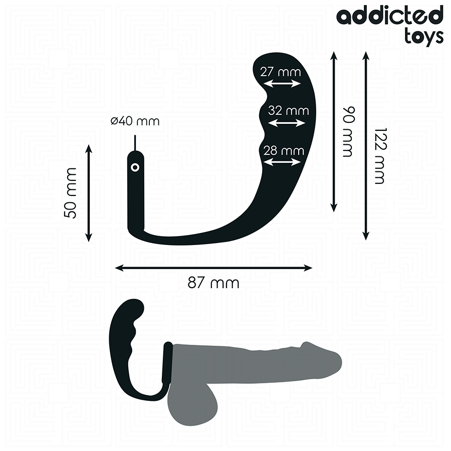 ADDICTED TOYS - PLUG ANALE CON ANELLO MODELLO 4 Addicted Toys