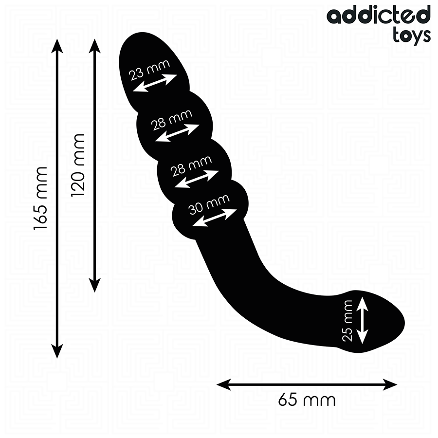 ADDICTED TOYS - MASSAGGIATORE DOPPIO 16,5 CM Addicted Toys