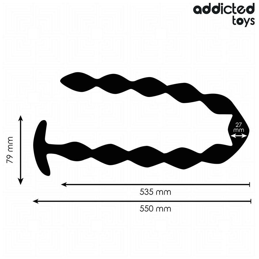ADDICTED TOYS - TAPPO ANALE EXTRA LUNGO Addicted Toys