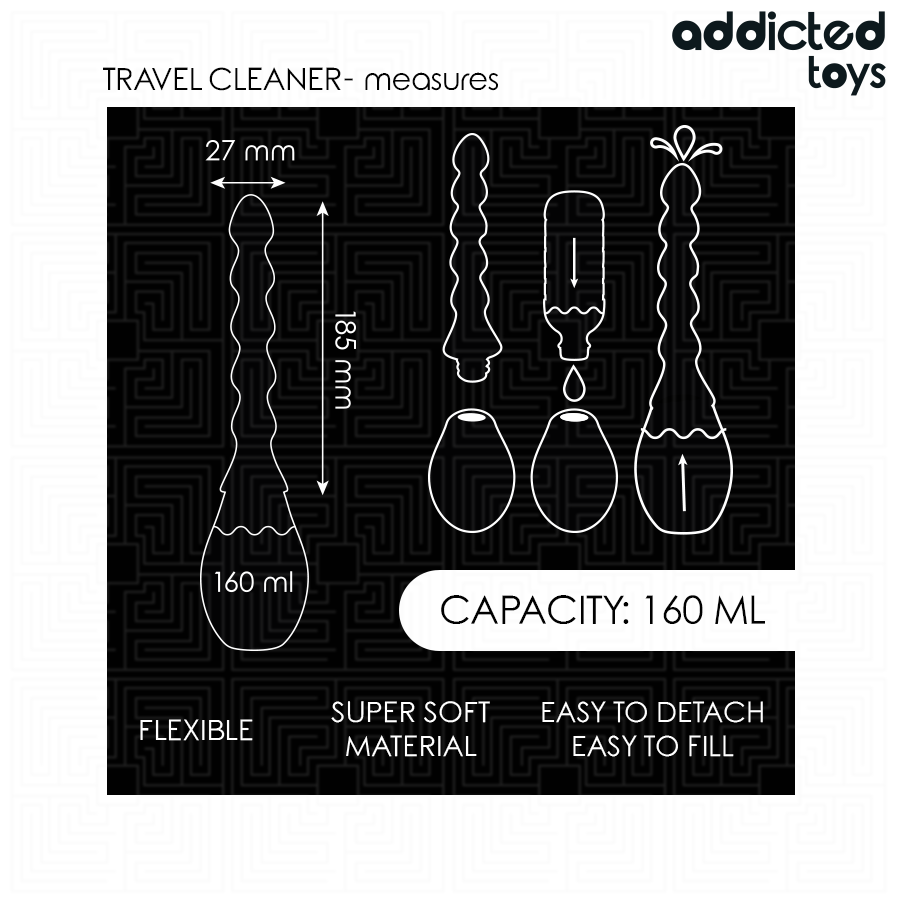 ADDICTED TOYS - DETERGENTE DA VIAGGIO MODELLO 2 Addicted Toys