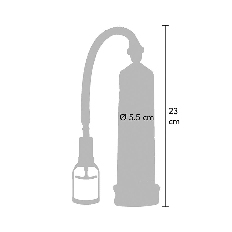 TOYJOY - POMPA PER MASSAGGI POTENTE CON MANICOTTO TRASPARENTE Toyjoy