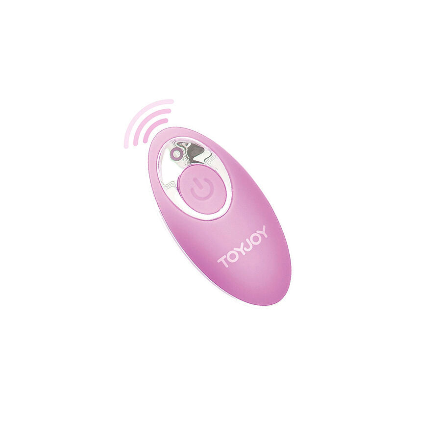 TOYJOY - VIBRATORE ROSA CON TELECOMANDO PER LA FELICIT CHE MI FAI CREPUSCOLARE Toyjoy