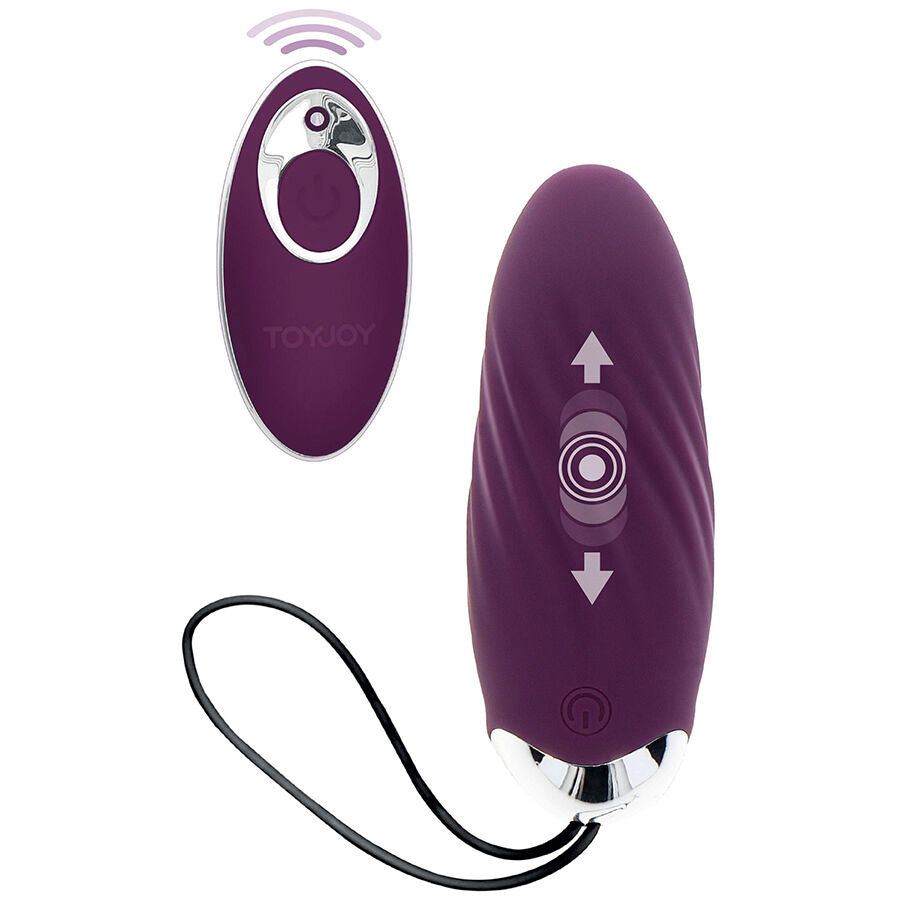 TOYJOY - FELICIT KNOCK KNOCK EGGSTAVAGANT VIBRATORE TELECOMANDO VIOLA Toyjoy