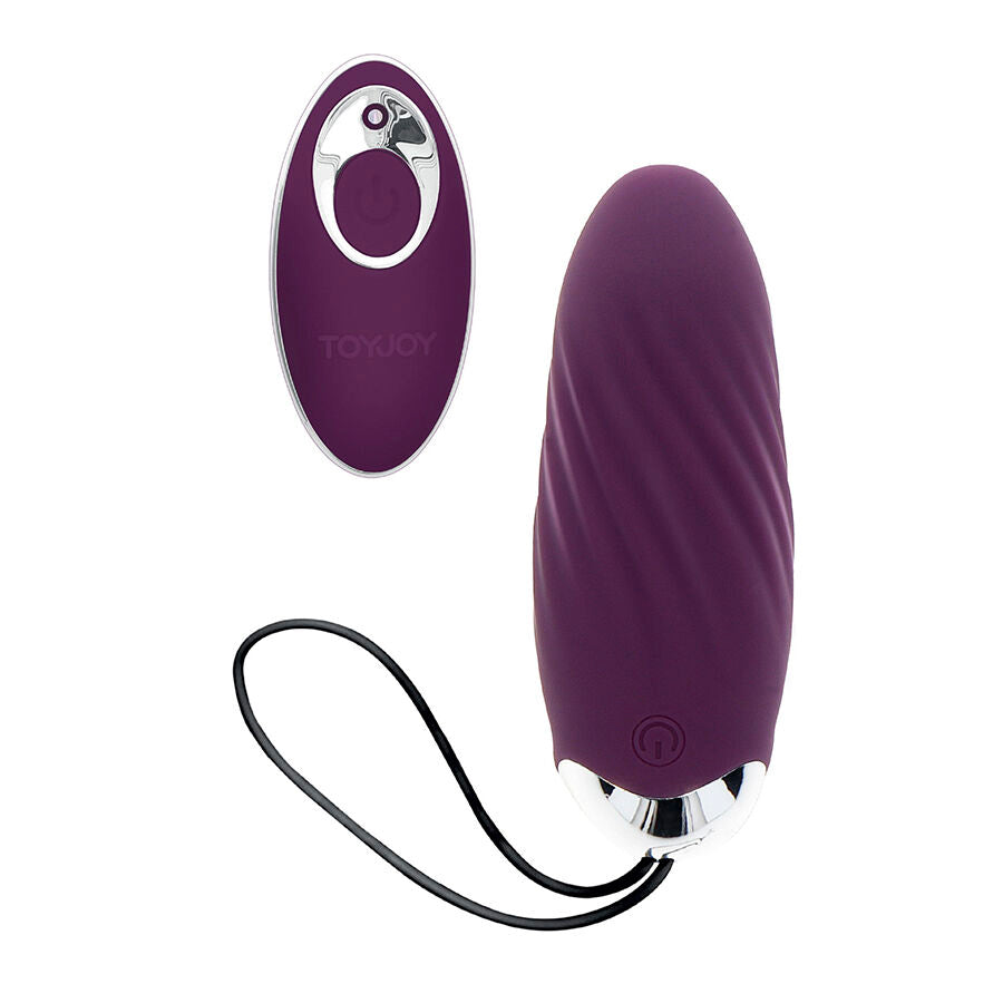 TOYJOY - FELICIT KNOCK KNOCK EGGSTAVAGANT VIBRATORE TELECOMANDO VIOLA Toyjoy