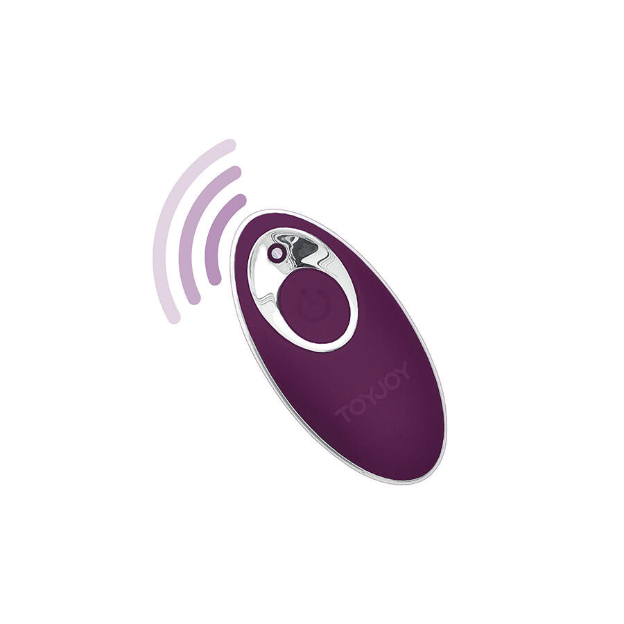 TOYJOY - FELICIT KNOCK KNOCK EGGSTAVAGANT VIBRATORE TELECOMANDO VIOLA Toyjoy