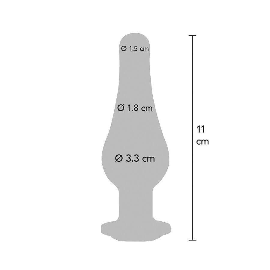 TOYJOY - ANAL PLAY DIAMOND BUM BIJOU PLUG ANALE MEDIO Toyjoy