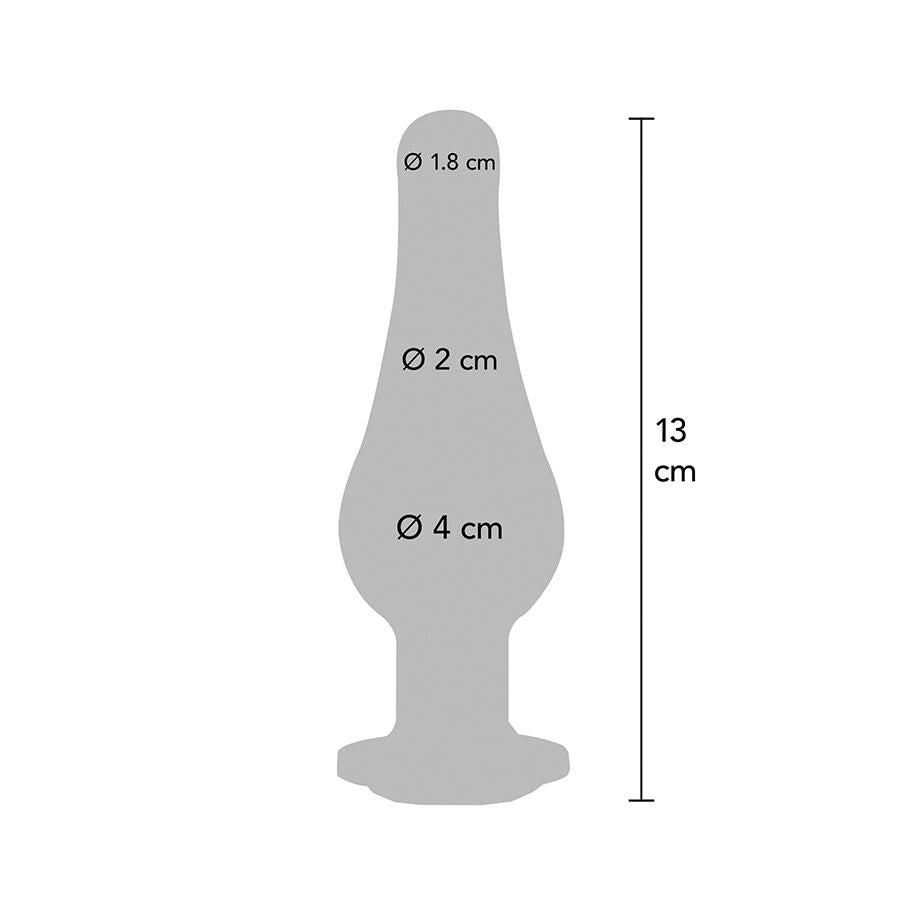 TOYJOY - ANAL PLAY DIAMANTE BUM BIJOU GRANDE PLUG ANALE Toyjoy