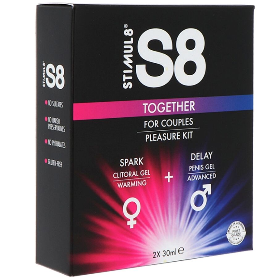 STIMUL8 - S8 TOGETHER KIT COPPIA 2 X 30 ML Stimul8