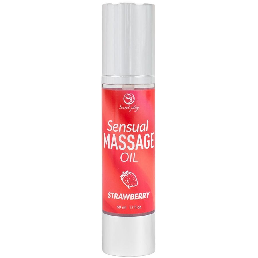 SECRETPLAY - OLIO PER MASSAGGI ALLA FRAGOLA Secretplay Cosmetic