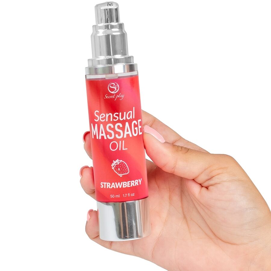 SECRETPLAY - OLIO PER MASSAGGI ALLA FRAGOLA Secretplay Cosmetic