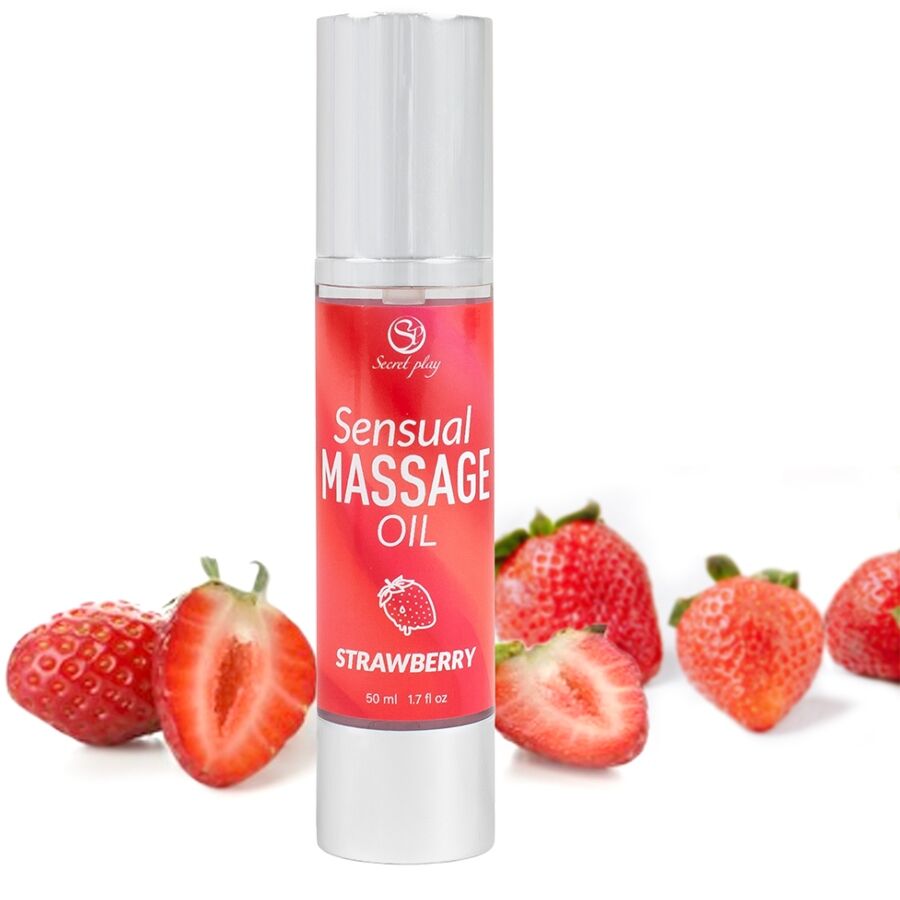 SECRETPLAY - OLIO PER MASSAGGI ALLA FRAGOLA Secretplay Cosmetic