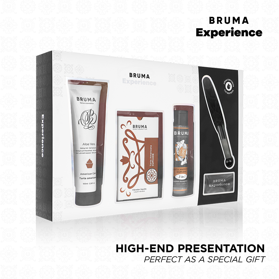 BRUMA XPERIENCE - KIT DOLCE TENTAZIONE TORTA AMERICANA VIBRO-ORGASMICA Bruma