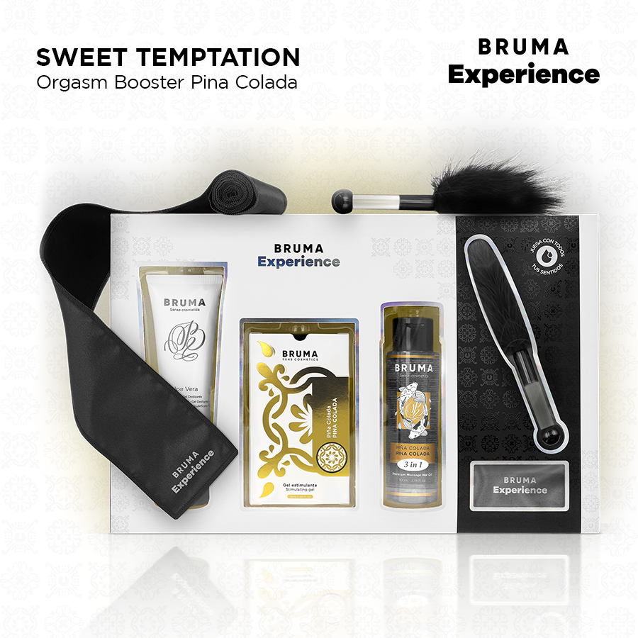 BRUMA XPERIENCE - DOLCE PACCO TENTAZIONE PINA COLADA CON POTENZIATORE DI ORGASMO Bruma