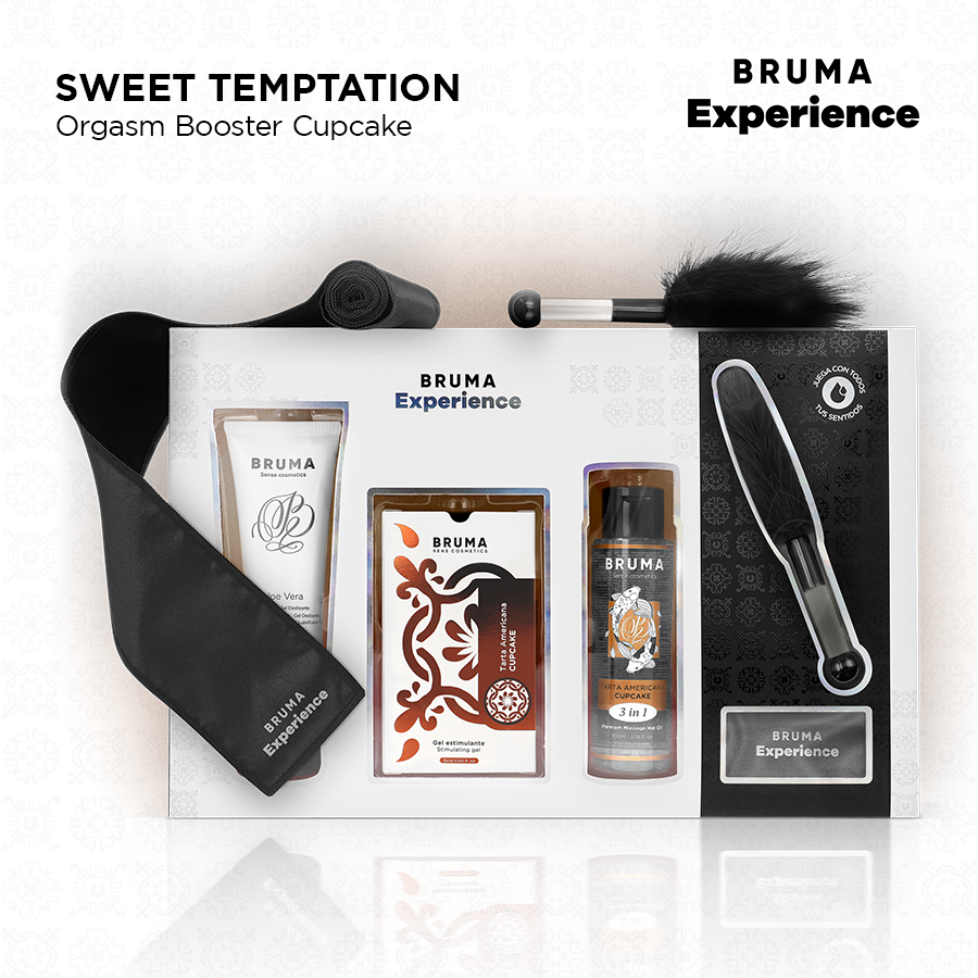 BRUMA XPERIENCE - KIT TENTAZIONE DOLCE AMERICANA CON POTENZIATORE DI ORGASMO Bruma