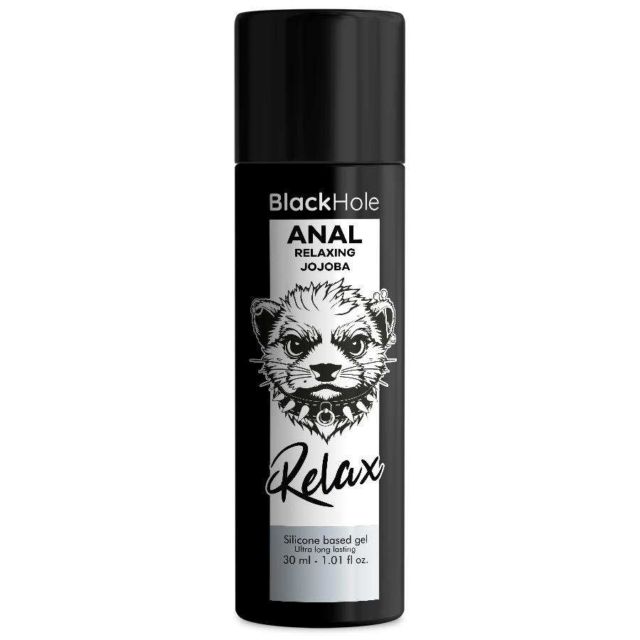 BLACK HOLE - RILASSANTE ANALE JOJOBA RELAX BASE SILICONE 30 ML Black Hole