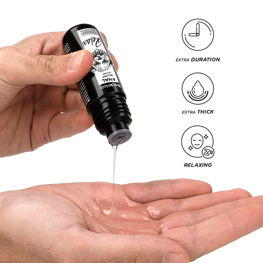 BLACK HOLE - RILASSANTE ANALE JOJOBA RELAX BASE SILICONE 30 ML Black Hole