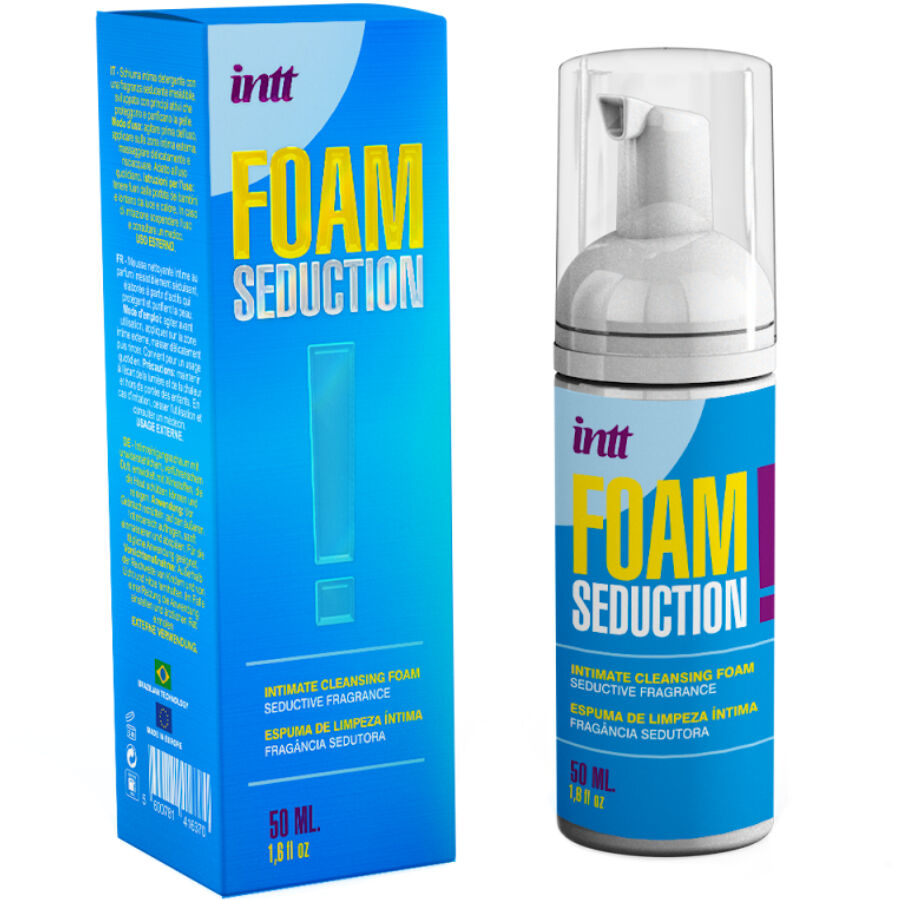 INTT RELEASES - FOAM SEDUCTION SCHIUMA DETERGENTE INTIMA 50 ML Intt Releases