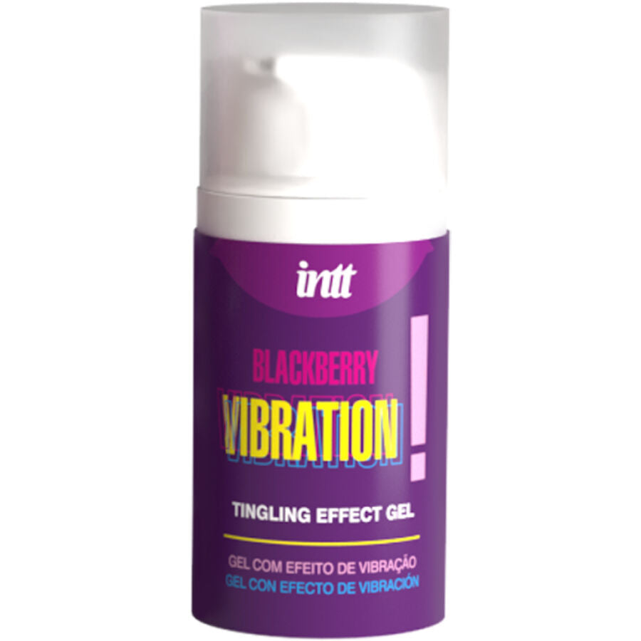 INTT RELEASES - GEL LIQUIDO VIBRANTE GUSTO MORA 15 ML Intt Releases