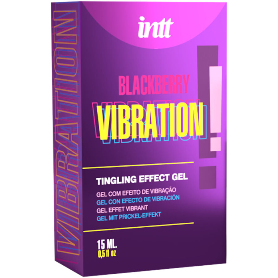 INTT RELEASES - GEL LIQUIDO VIBRANTE GUSTO MORA 15 ML Intt Releases