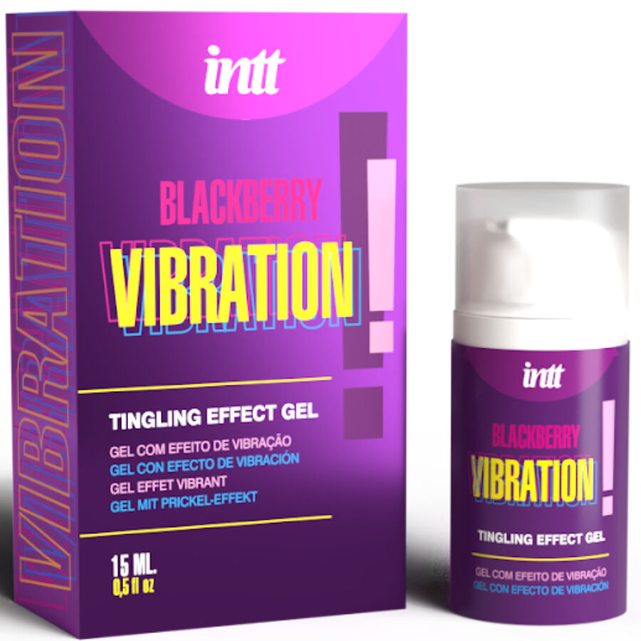 INTT RELEASES - GEL LIQUIDO VIBRANTE GUSTO MORA 15 ML Intt Releases