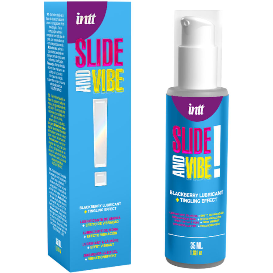 INTT RELEASES - LUBRIFICANTE VIBRANTE A BASE D'ACQUA KISSABLE 35 ML Intt Releases
