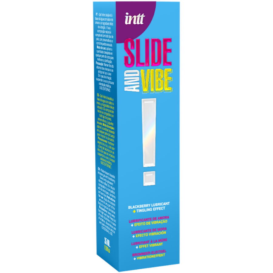 INTT RELEASES - LUBRIFICANTE VIBRANTE A BASE D'ACQUA KISSABLE 35 ML Intt Releases