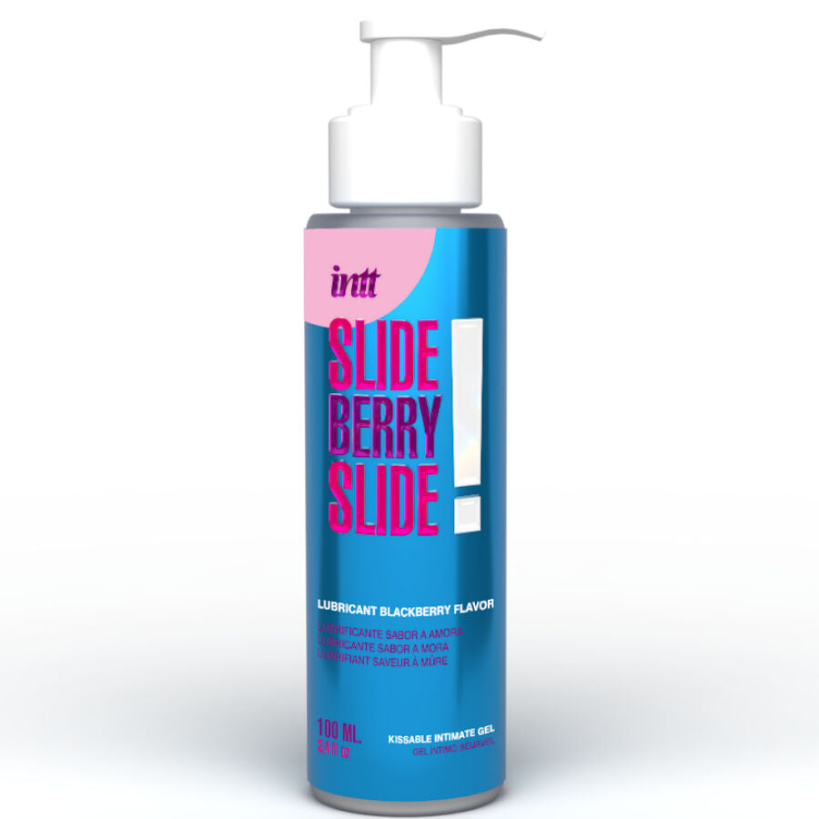 INTT RELEASES - LUBRIFICANTE INTIMO KISSABLE A BASE D'ACQUA AL GUSTO DI MORA 100 ML Intt Releases