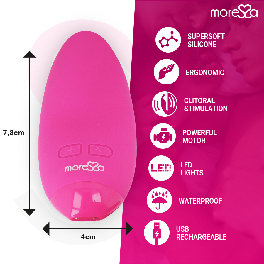 MORESSA - VIBRATORE BLOSSOM ROSA Moressa