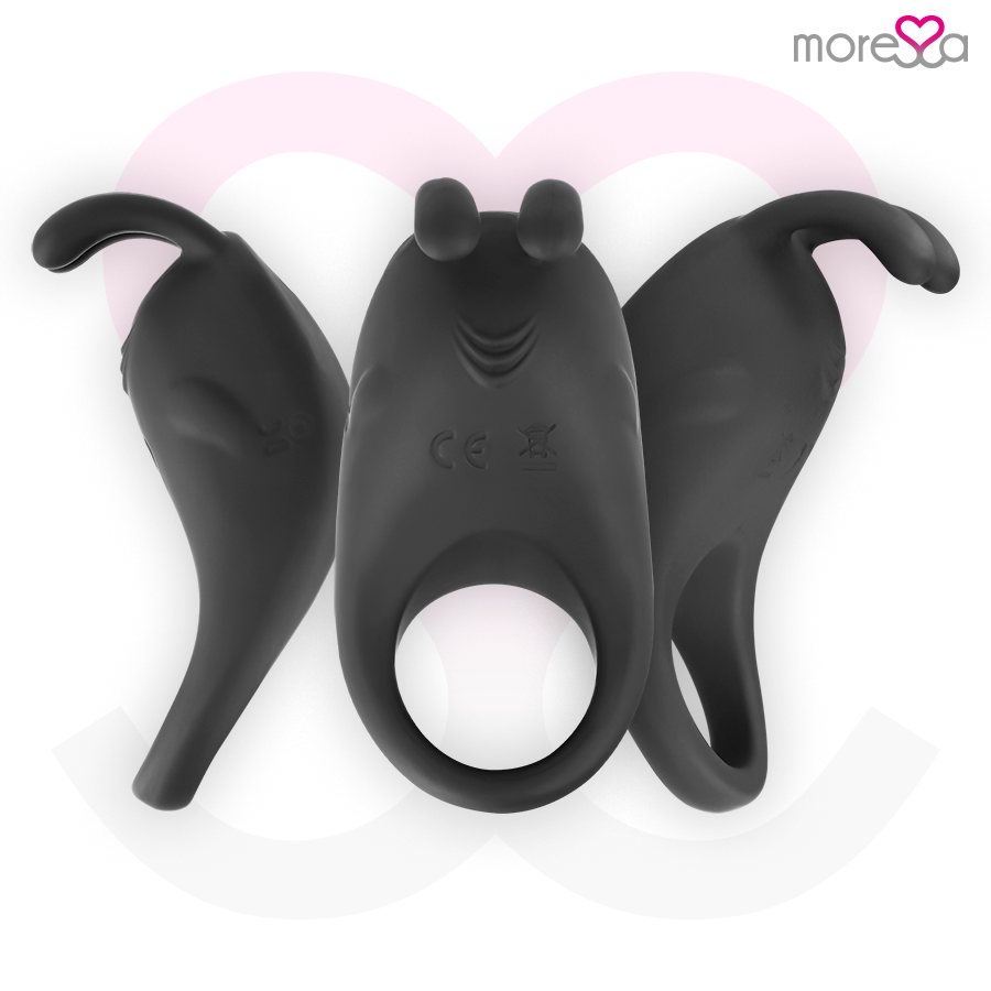MORESSA - BRAD PREMIUM SILICONE RICARICABILE NERO Moressa