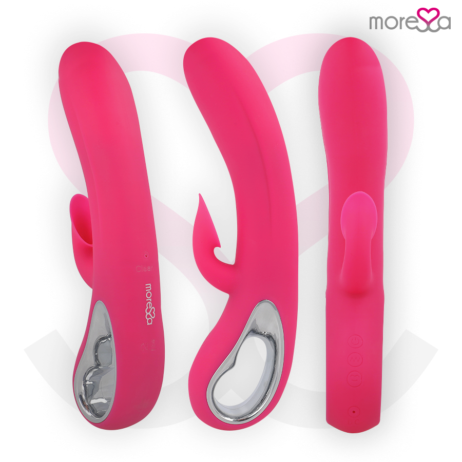 MORESSA - DUSTIN ASPIRAZIONE CLITORIDEA E VIBRAZIONE POTENTE SILICONE PREMIUM RICARICABILE Moressa