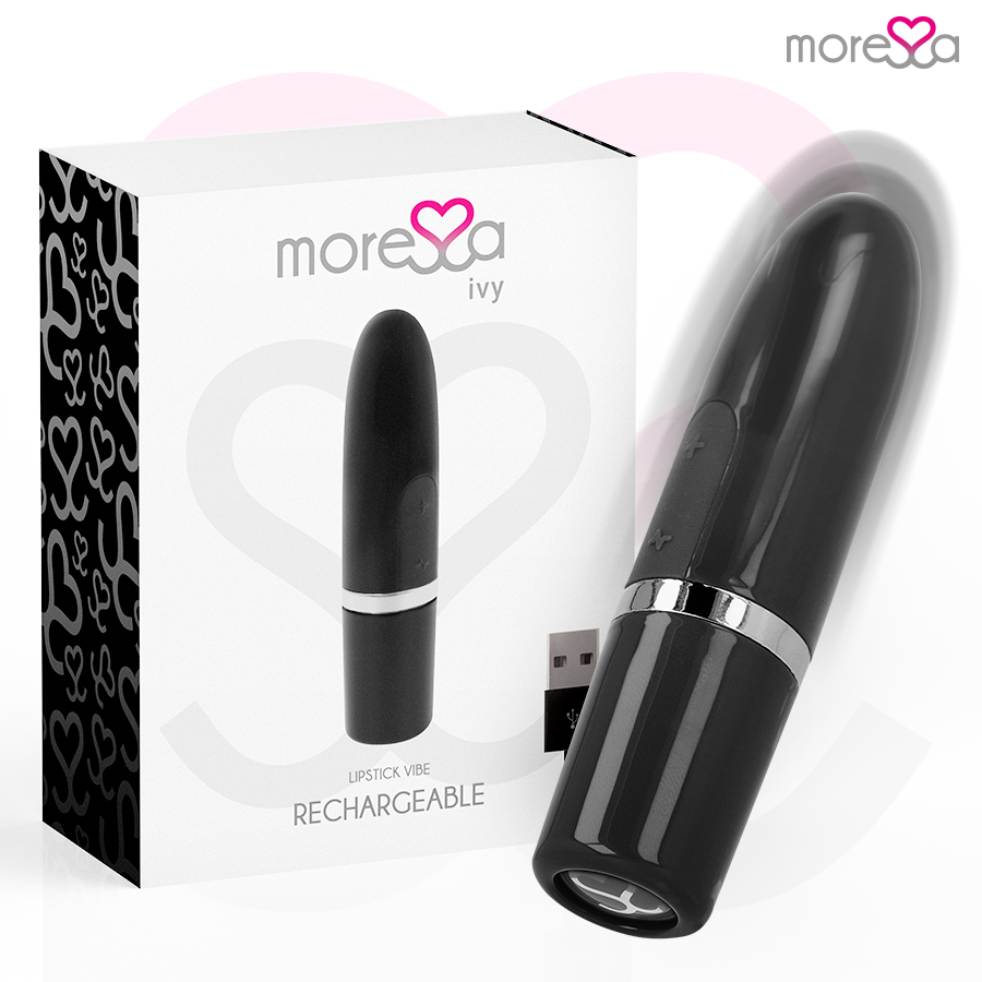MORESSA - IVY VIBRATORE STIMOLATORE DA VIAGGIO NERO Moressa