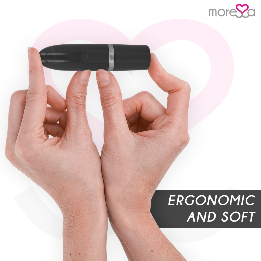 MORESSA - IVY VIBRATORE STIMOLATORE DA VIAGGIO NERO Moressa