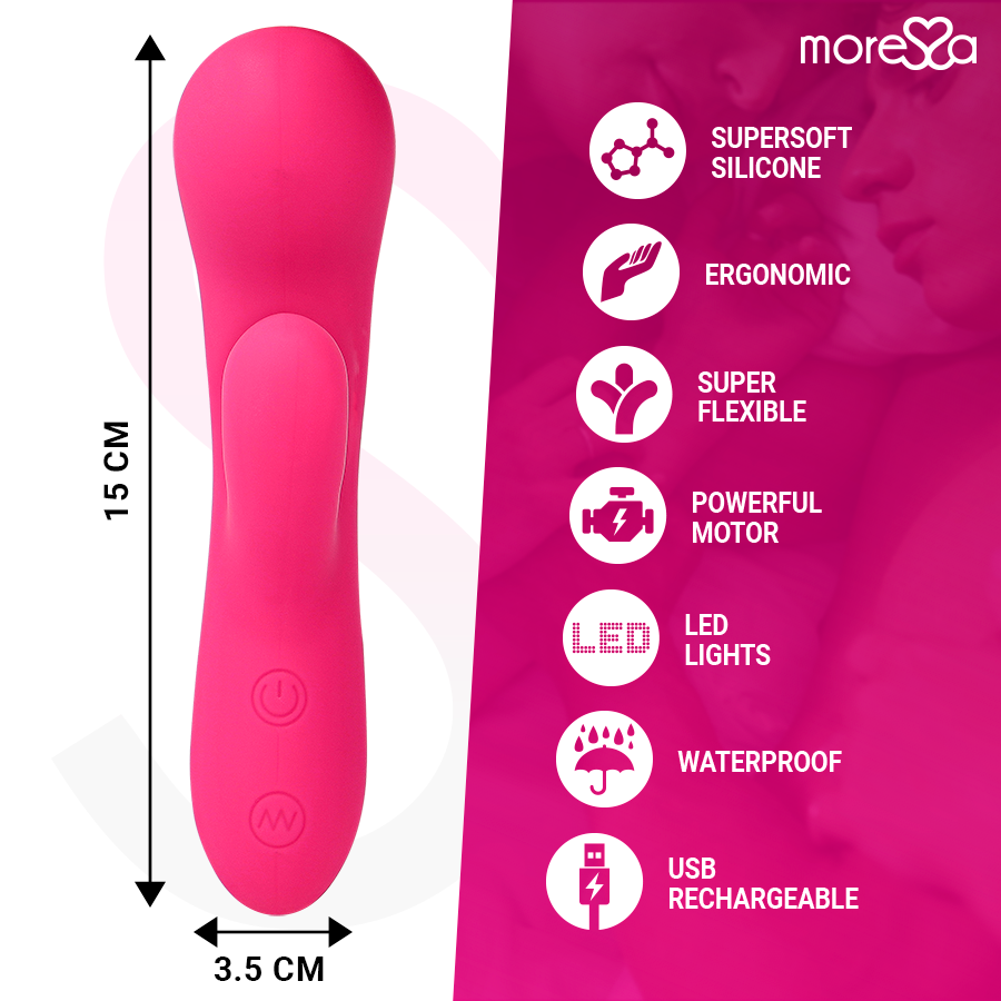MORESSA - JERRY PREMIUM SILICONE RICARICABILE Moressa