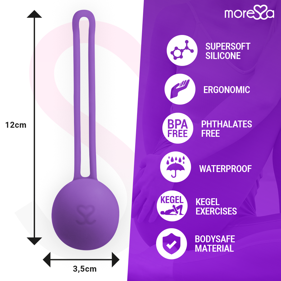 MORESSA - OSIAN ONE PREMIUM SILICONE LILLA Moressa
