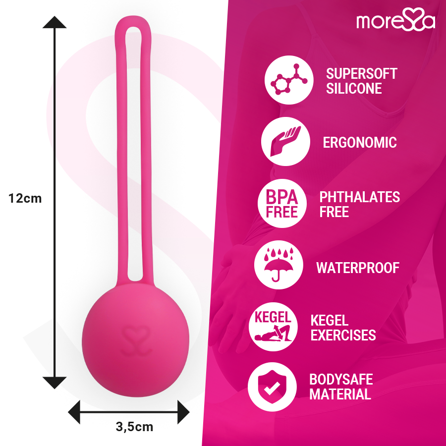 MORESSA - OSIAN ONE PREMIUM SILICONE ROSA Moressa