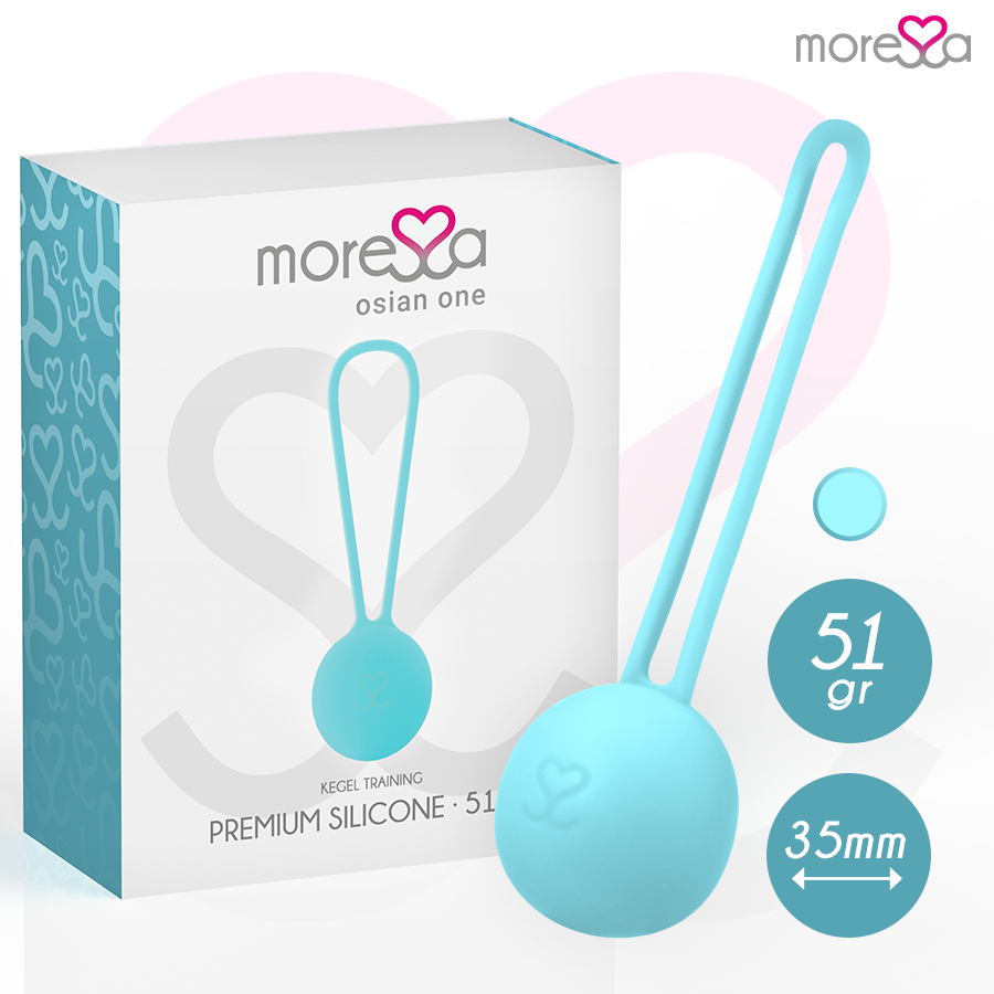 MORESSA - OSIAN ONE PREMIUM SILICONE TURCHESE Moressa