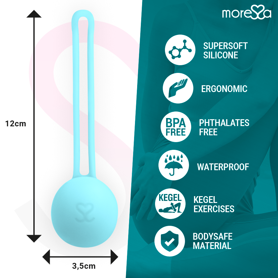 MORESSA - OSIAN ONE PREMIUM SILICONE TURCHESE Moressa