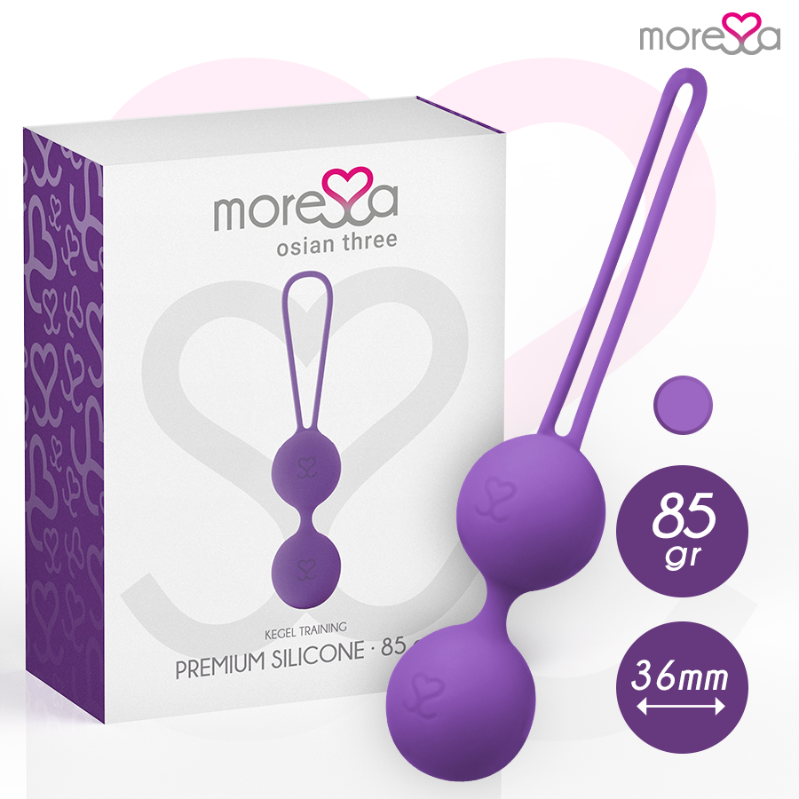 MORESSA - OSIAN TRE PREMIUM SILICONE LILLA Moressa