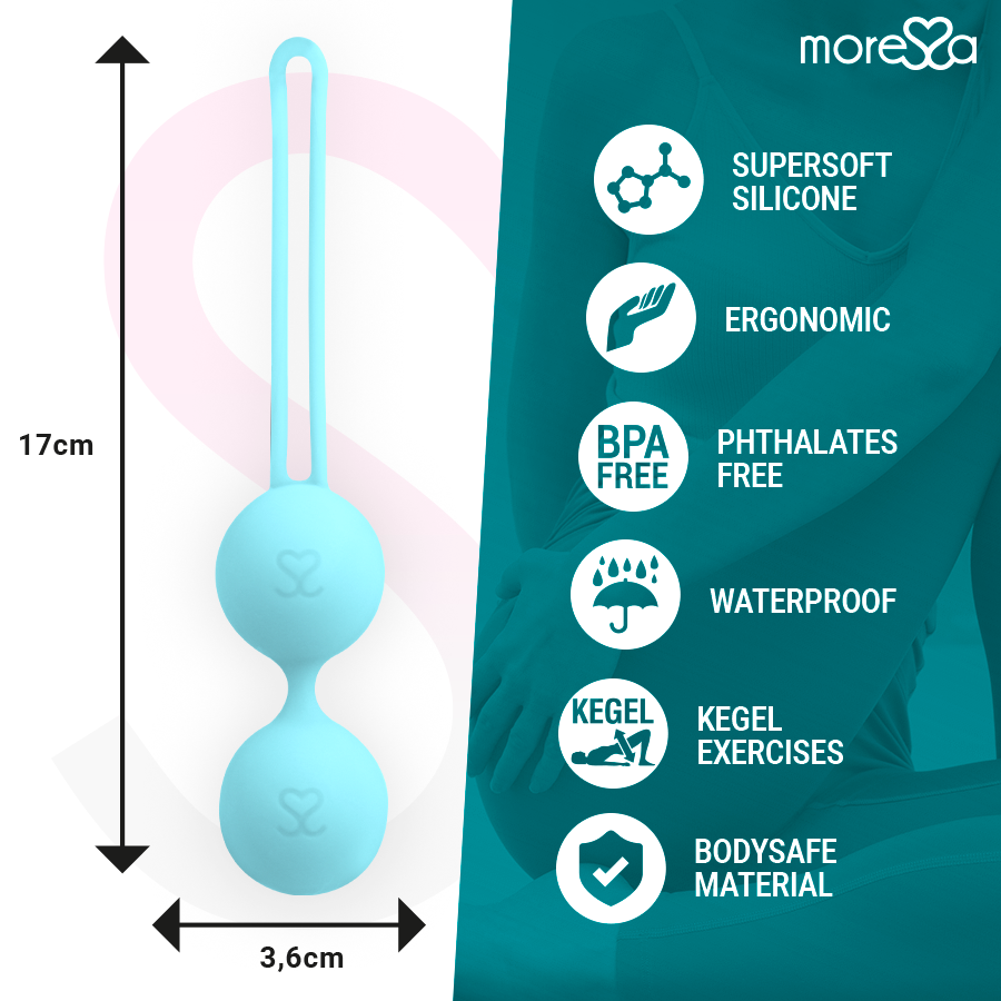 MORESSA - OSIAN TRE SILICONE PREMIUM TURCHESE Moressa