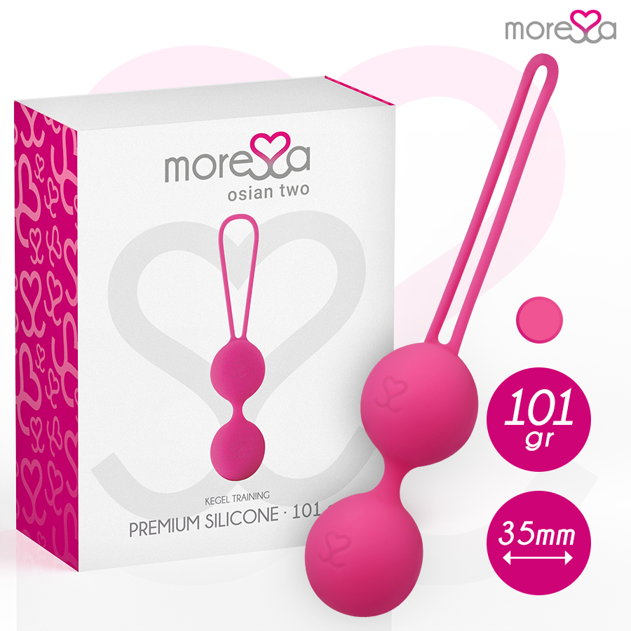MORESSA - OSIAN DUE SILICONE PREMIUM ROSA Moressa