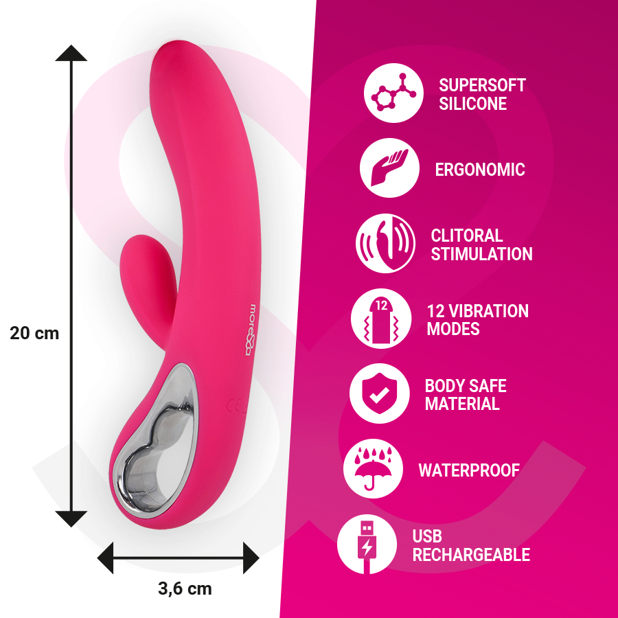 MORESSA - TROY PREMIUM SILICONE RICARICABILE Moressa