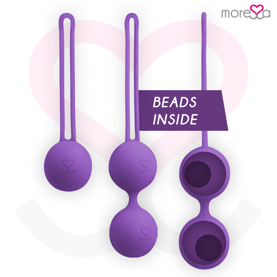 MORESSA - OSIAN SET PREMIUM IN SILICONE LILLA Moressa