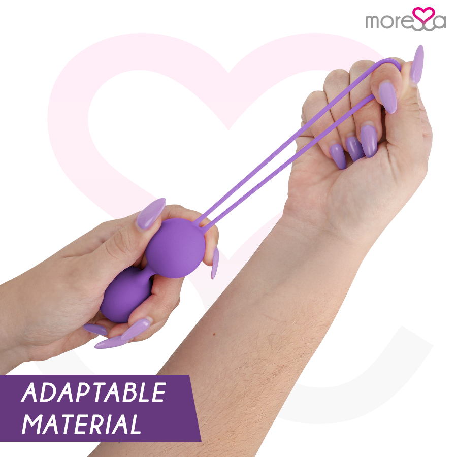 MORESSA - OSIAN SET PREMIUM IN SILICONE LILLA Moressa