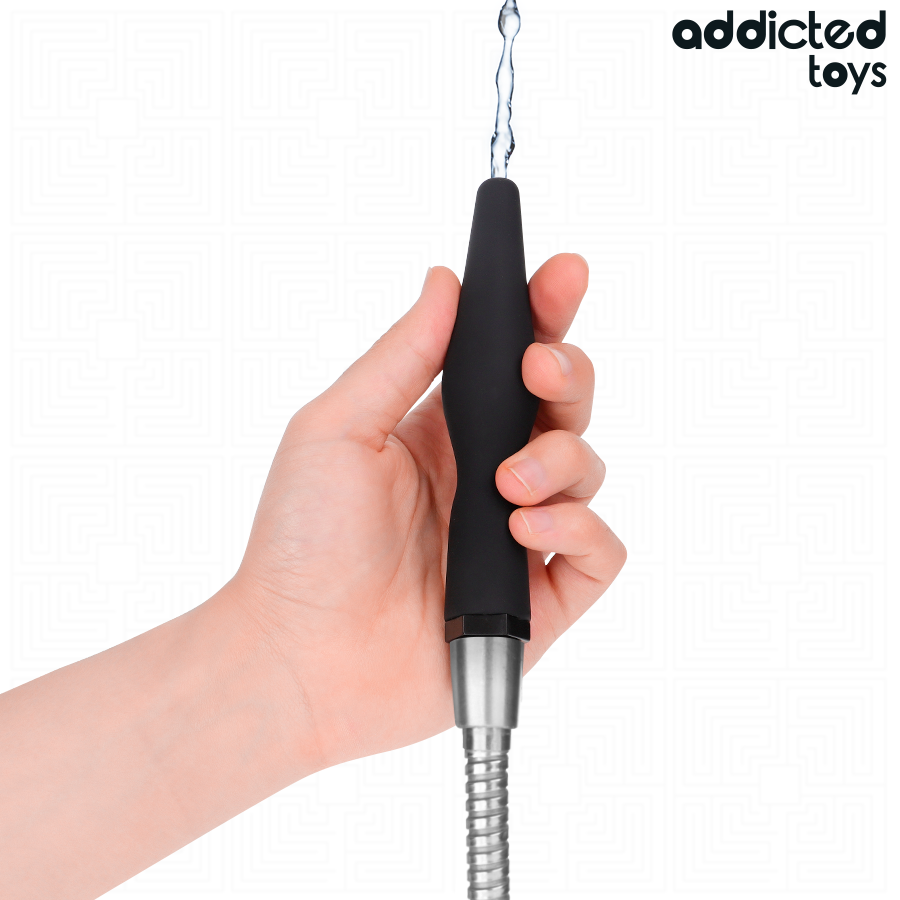 ADDICTED TOYS - PULITORE ANALE CON ADATTATORE UNIVERSALE MODELLO 2 Addicted Toys