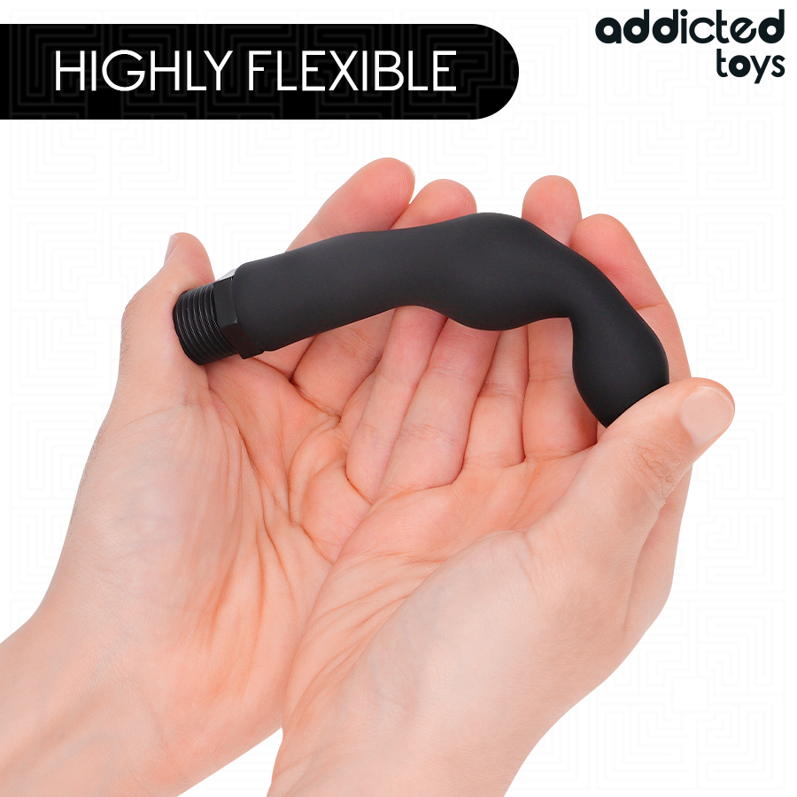 ADDICTED TOYS - PULITORE ANALE CON ADATTATORE UNIVERSALE MODELLO 3 Addicted Toys