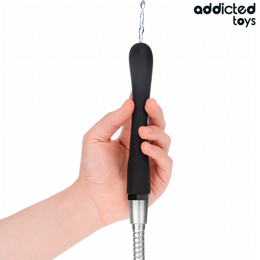 ADDICTED TOYS - PULITORE ANALE CON ADATTATORE UNIVERSALE MODELLO 4 Addicted Toys