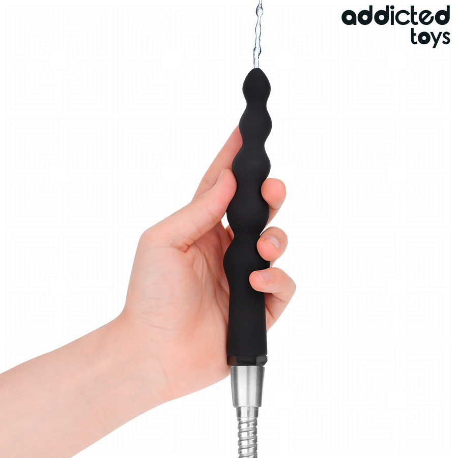 ADDICTED TOYS - PULITORE ANALE CON ADATTATORE UNIVERSALE MODELLO 5 Addicted Toys